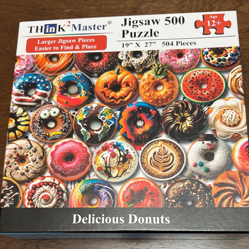 Delicious Donuts Jigsaw Puzzle - 500 Pieces